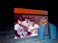1997 Donruss The Only Way I Know 0136/5000 Cal Ripken Jr Sr Billy #6 of 10